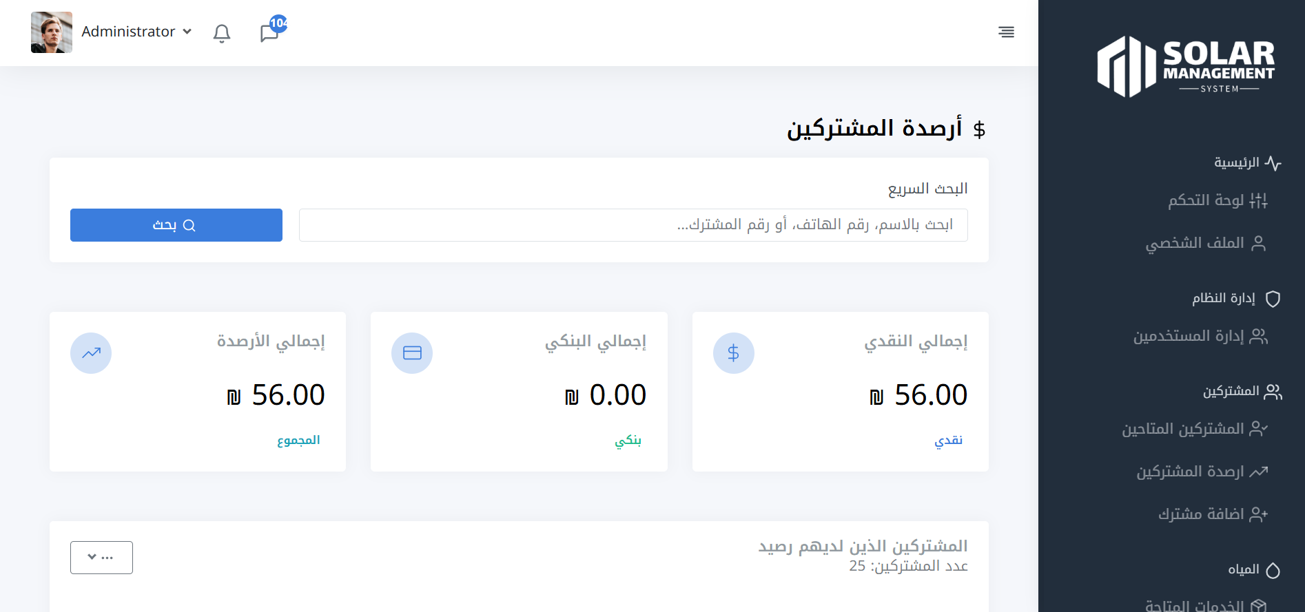 Solar Management System
